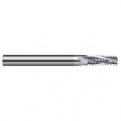 ‎0.3050″ Cutter Diameter × 0.6250″ (5/8″) Length of Cut Carbide Multi-Form 1/4″, 3/8″-18 NPT Thread Milling Cutter, 4 Flutes, TiB2 Coated - Eagle Tool & Supply