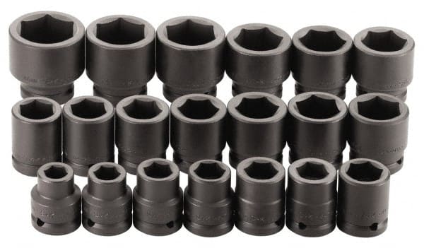 SK - 3/4" Drive 38mm Standard Impact Socket - Eagle Tool & Supply