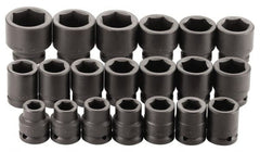 SK - 3/4" Drive 38mm Standard Impact Socket - Eagle Tool & Supply