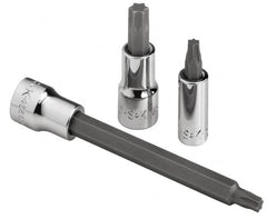 SK - 1/4" Drive, T8 Hand Torx Bit Socket - Eagle Tool & Supply