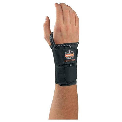 4010 SR Black Double Strap Wrist Support - Eagle Tool & Supply