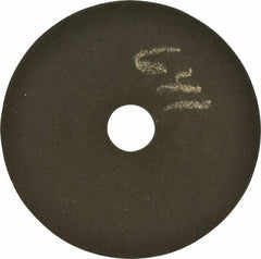 Norton - 7" 60 Grit Aluminum Oxide Cutoff Wheel - 0.05" Thick, 1-1/4" Arbor, 5,460 Max RPM, Use with Stationary Grinders - Eagle Tool & Supply