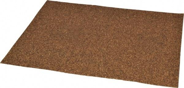 Value Collection - 40 Grit, Aluminum Oxide Sanding Sheet - 11" Long x 9" Wide, Coarse Grade, D Weighted Backing - Eagle Tool & Supply
