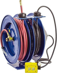 CoxReels - 50' Spring Retractable Hose Reel - 300 psi, Hose Included - Eagle Tool & Supply