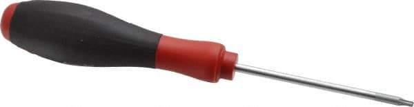 Wiha - T10 Torx Driver - 80mm Blade Length, 7-1/2" OAL, Ergonomic Handle - Eagle Tool & Supply