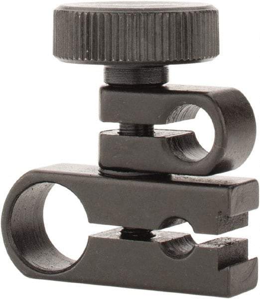 Mitutoyo - Test Indicator Clamp - For Use with 0.157 and 3/8 Inch Diameter Dovetail Test Indicator, Holding Bars - Eagle Tool & Supply