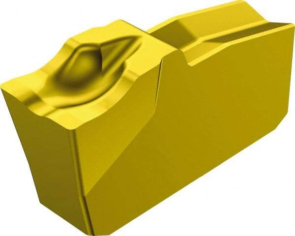 Sandvik Coromant - N151.250 5F 2135 Grade, 0.1969" Cutting Width, Carbide Cutoff Insert - 0° Lead Angle, 0.0079" Cnr Rad, TiCN/Al2O3/TiN Coated - Eagle Tool & Supply