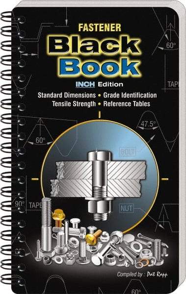 Value Collection - Fastener Black Book Inch Publication, 1st Edition - by Pat Rapp, Pat Rapp Enterprises, 2011 - Eagle Tool & Supply