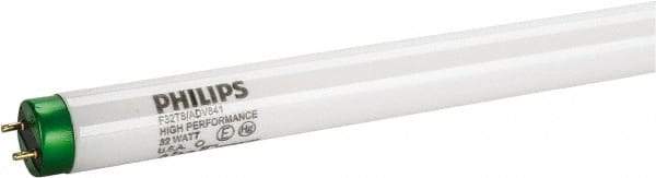 Philips - 32 Watt Fluorescent Tubular Medium Bi-Pin Lamp - 4,100°K Color Temp, 2,950 Lumens, T8, 30,000 hr Avg Life - Eagle Tool & Supply