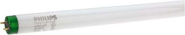 Philips - 32 Watt Fluorescent Tubular Medium Bi-Pin Lamp - 3,000°K Color Temp, 2,950 Lumens, T8, 24,000 hr Avg Life - Eagle Tool & Supply