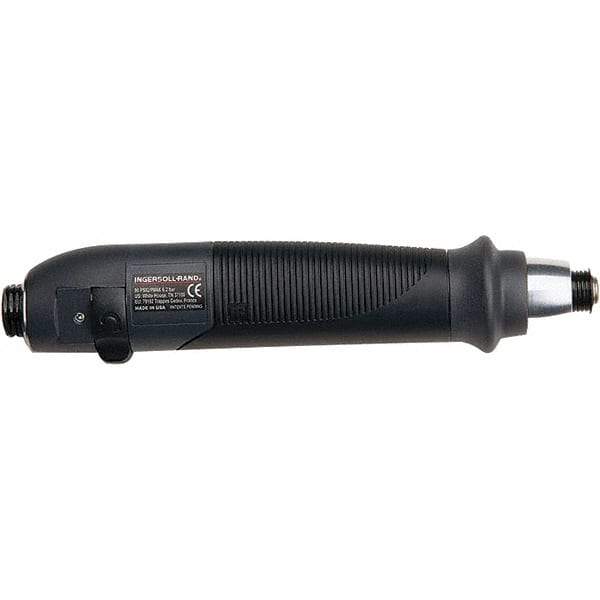 Ingersoll-Rand - 1/4" Bit Holder, 1,500 RPM, Inline Handle Air Screwdriver - 2.7 to 9.7 In/Lb Torque, 4 CFM - Eagle Tool & Supply