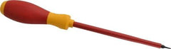 Wiha - Standard Slotted Screwdriver - Ergonomic Handle - Eagle Tool & Supply