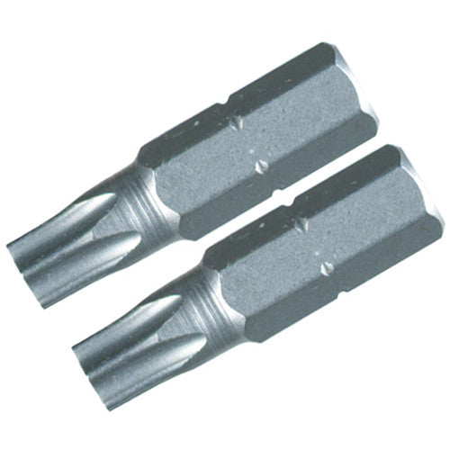 Security Torx Insert Bits. T25s × 25mm. 1/4″ Drive (2 Bit Pack). - Eagle Tool & Supply