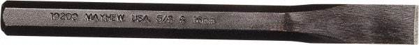 Mayhew - 6-1/2" OAL x 5/8" Blade Width Cold Chisel - Eagle Tool & Supply