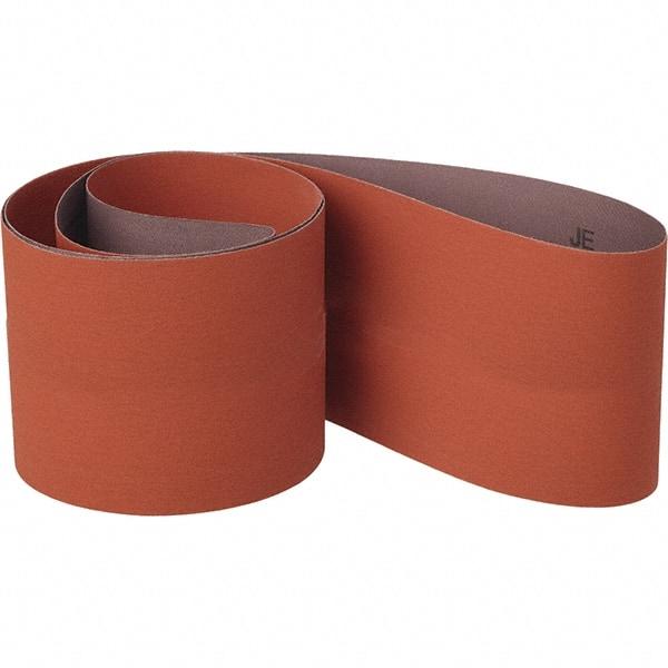 3M - 3" Wide x 132" OAL, 120 Grit, Ceramic Abrasive Belt - Ceramic, Coated, Cloth Backing - Eagle Tool & Supply