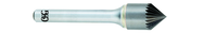 1/4" Size - 1/4" Shank - 60° Single Flute Countersink - Eagle Tool & Supply