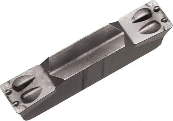 Kyocera - 3015040GMM V Grade PR930, 3mm Cutting Width Carbide Grooving Insert - 0.492" Max Depth of Cut, Neutral, 1/64" Corner Radius, TiCN Finish - Eagle Tool & Supply