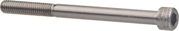 Holo-Krome - #4-40 UNC Hex Socket Drive, Socket Cap Screw - Grade 18-8 Stainless Steel, Uncoated, Fully Threaded, 5/8" Length Under Head - Eagle Tool & Supply