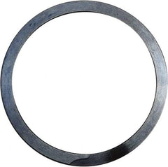 Rotor Clip - 0.111" Thick, Oil Finish, Steel Spiral Internal Retaining Ring - 0.12" Groove Width, 0.098" Groove Depth, 3.446" Groove Diam, Grade 1060-1090 - Eagle Tool & Supply