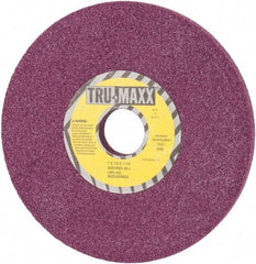 Tru-Maxx - 7" Diam x 1-1/4" Hole x 1/2" Thick, J Hardness, 46 Grit Surface Grinding Wheel - Aluminum Oxide, Type 1, Coarse Grade, Vitrified Bond, No Recess - Eagle Tool & Supply