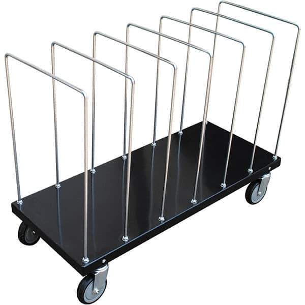 Vestil - 400 Lb Capacity Steel Carton Cart - 18" OAW, Rubber Casters - Eagle Tool & Supply