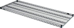 Value Collection - 60" Wide, 1.19" High, Open Shelving Accessory/Component - Black Powder Finish, 24" Deep, Use with NuLine Units - Eagle Tool & Supply