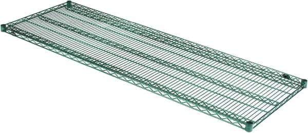 Value Collection - 72" Wide, 1.19" High, Open Shelving Accessory/Component - Epoxy Coated Finish, 24" Deep, Use with NuLine Units - Eagle Tool & Supply