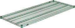 Value Collection - 60" Wide, 1.19" High, Open Shelving Accessory/Component - Epoxy Coated Finish, 24" Deep, Use with NuLine Units - Eagle Tool & Supply