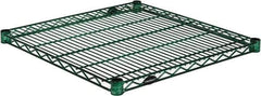 Value Collection - 24" Wide, 1.19" High, Open Shelving Accessory/Component - Epoxy Coated Finish, 24" Deep, Use with NuLine Units - Eagle Tool & Supply