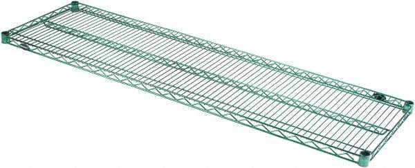 Value Collection - 60" Wide, 1.19" High, Open Shelving Accessory/Component - Epoxy Coated Finish, 18" Deep, Use with NuLine Units - Eagle Tool & Supply