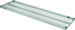 Value Collection - 60" Wide, 1.19" High, Open Shelving Accessory/Component - Epoxy Coated Finish, 18" Deep, Use with NuLine Units - Eagle Tool & Supply
