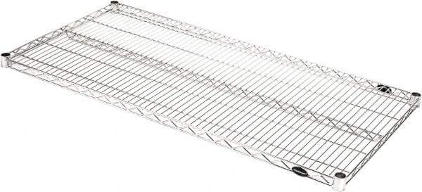 Value Collection - 48" Wide, 1.19" High, Open Shelving Accessory/Component - Black Powder Finish, 24" Deep, Use with NuLine Units - Eagle Tool & Supply