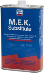 Klean-Strip - Paint Thinners & Strippers Type: MEK Container Size: 1 qt - Eagle Tool & Supply