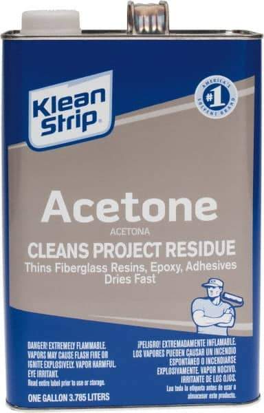 Klean-Strip - 1 Gal Acetone - Comes in Metal Can - Eagle Tool & Supply
