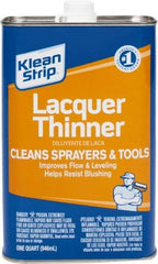 Klean-Strip - 1 Qt Lacquer Thinner - 590 gL VOC Content, Comes in Metal Can - Eagle Tool & Supply