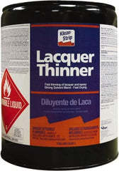 Klean-Strip - 5 Gal Lacquer Thinner SCAQMD - 24 gL VOC Content, Comes in Metal Can - Eagle Tool & Supply