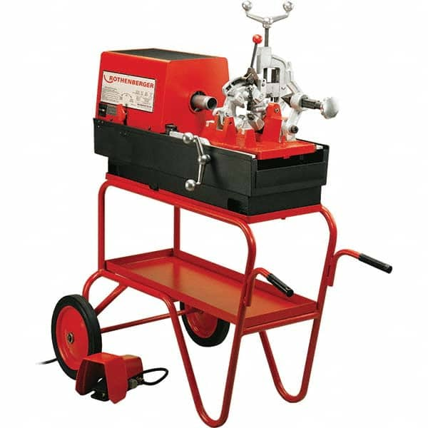 Rothenberger - Pipe Threading Machines Maximum Pipe Size Capacity (Inch): 2 Minimum Pipe Size Capacity (Inch): 1/8 - Eagle Tool & Supply