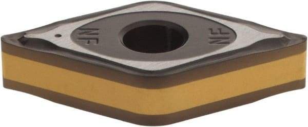 Iscar - DNMG432 NF Grade IC8150 Carbide Turning Insert - TiCN/Al2O3 Finish, 55° Diamond, 1/2" Inscr Circle, 3/16" Thick, 1/32" Corner Radius - Eagle Tool & Supply