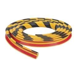 PRO-SAFE - Flexible Polyurethane Foam Type A Corner Guard - Yellow/Black - Eagle Tool & Supply