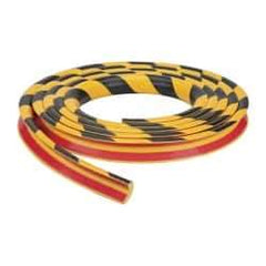 PRO-SAFE - Flexible Polyurethane Foam Type A Corner Guard - Yellow/Black - Eagle Tool & Supply