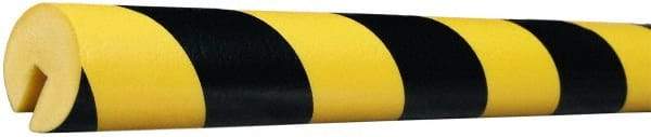 PRO-SAFE - Flexible Polyurethane Foam Type B Corner Guard - Yellow/Black - Eagle Tool & Supply