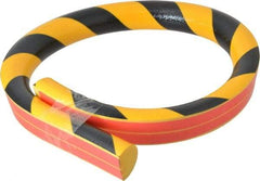 PRO-SAFE - Flexible Polyurethane Foam Type C Wall/Surface Protector - Yellow/Black - Eagle Tool & Supply