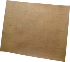 Norton - 120 Grit, Garnet Sanding Sheet - 11" Long x 9" Wide, Fine Grade, A Weighted Paper Backing - Eagle Tool & Supply