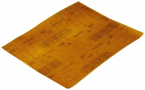 Norton - 150 Grit, Garnet Sanding Sheet - 11" Long x 9" Wide, Very Fine Grade, A Weighted Paper Backing - Eagle Tool & Supply