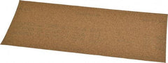 Norton - 100 Grit, Aluminum Oxide Sanding Sheet - 9" Long x 3-2/3" Wide, Fine Grade, C Weighted Paper Backing - Eagle Tool & Supply