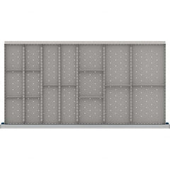 LISTA - 17-Compartment Drawer Divider Layout for 3.15" High Drawers - Eagle Tool & Supply