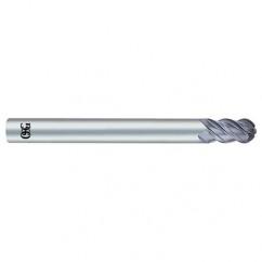 1/2" Dia. - 3" OAL - Diamond CBD - Ball End SE EM - 4 FL - Eagle Tool & Supply