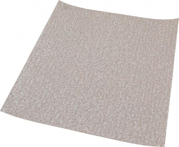 Norton - 120 Grit, Aluminum Oxide Sanding Sheet - 11" Long x 9" Wide, Fine Grade, B Weighted Paper Backing - Eagle Tool & Supply