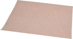 Norton - 320 Grit, Aluminum Oxide Sanding Sheet - 11" Long x 9" Wide, Extra Fine Grade, B Weighted Paper Backing - Eagle Tool & Supply