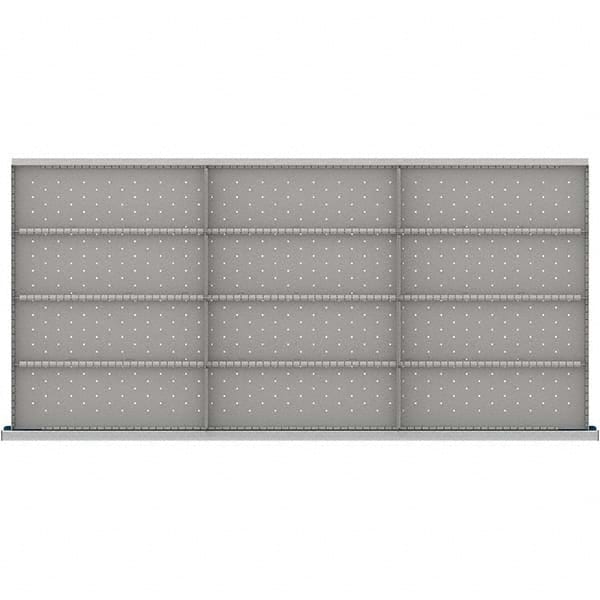 LISTA - 12-Compartment Drawer Divider Layout for 3.15" High Drawers - Eagle Tool & Supply